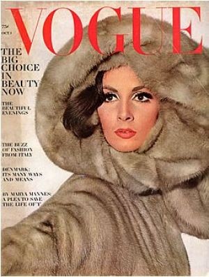 Vintage Vogue magazine covers - wah4mi0ae4yauslife.com - Vintage Vogue October 1964 - Wilhemina.jpg
